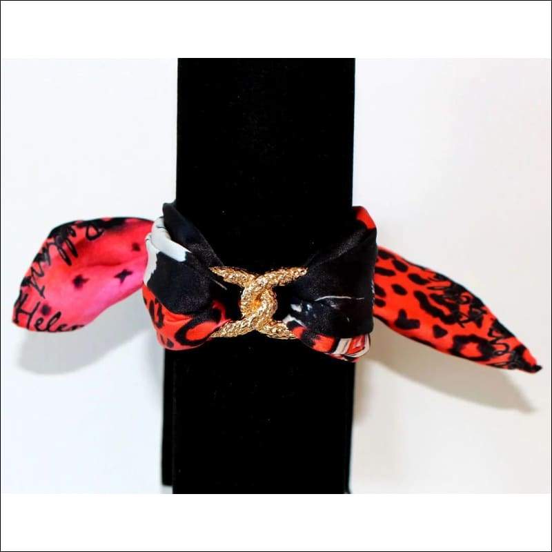 Panther Join Infinity silk bracelet - Gold - Bracelets