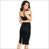 Party Club Set Solid Color Crop Top And Tight Skirt
