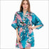 Peacock Printing Night-robe