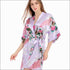 Peacock Printing Night-robe