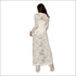 Plain Lace Long Sleeve Cardigan Tube Top Flare Pants Three-piece Set