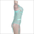 Plus Size Bodysuits See-through Lace Patchwork