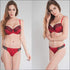 Plus Size Sexy Bridal Bra And Panty Lace Floral Printed Set