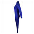 Plus Size Stand-collar Stitching Slim Jumpsuits