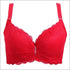 Plus Size Underwire Lace Push Up Bra
