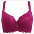 Plus Size Underwire Lace Push Up Bra