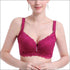 Plus Size Underwire Lace Push Up Bra