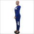 Plus Size Women Letter Print Long-sleeve Top And Pants Casual Two-piece Sets