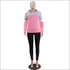 Plus Size Women Long-sleeve Stitching Hoodie And Casual Pants Sports Two-piece Set