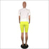 Plus Size Women Round Collar Print Top And Skinny Shorts