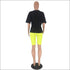 Plus Size Women Round Collar Print Top And Skinny Shorts