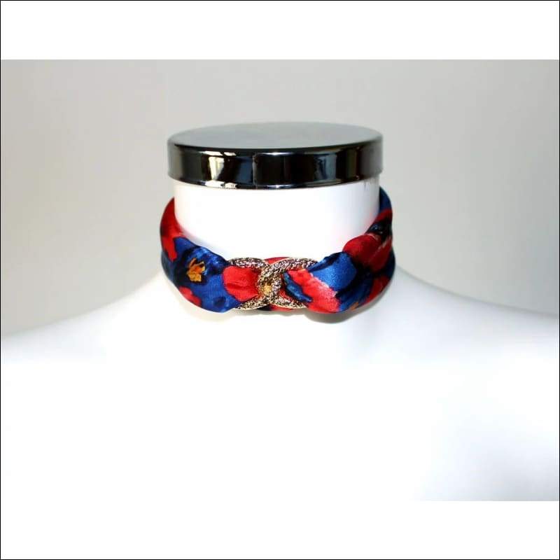Poppy Choker Necklace - Gold - Chokers - Necklaces