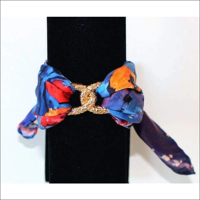Poppy Join Infinity silk bracelet - Gold - Bracelets