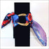Poppy silk bracelet