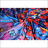 Poppy silk scarf 110x110 cm