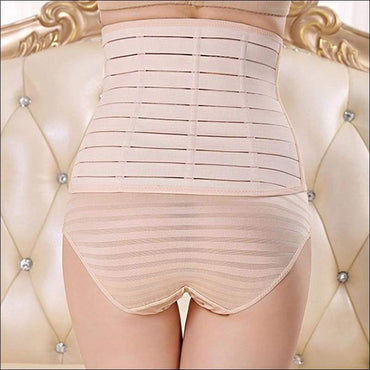 Postpartum Compression Solid Color Belly Wrap