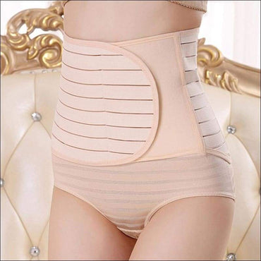 Postpartum Compression Solid Color Belly Wrap