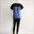 Print Short-sleeve T-Shirts And Skinny Pants Sports Two-piece Set