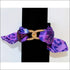 Purple Animal Print ankle silk bracelet