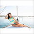Rainbow Stripes Backless One Piece