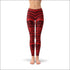 Red Maori Leggings