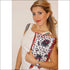 Red rose clutch bag & silk bracelet