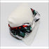 Red Rose silk tie earring & bracelet