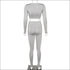 Reflective Design Low-Cut Sportswear