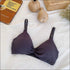 Rib-knit Soft Cotton Bra