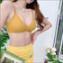 Rib-knit Soft Cotton Bra