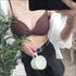 Rib-knit Soft Cotton Bra