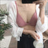 Rib-knit Soft Cotton Bra