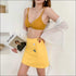 Rib-knit Soft Cotton Bra