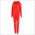 Ripped Design Long-sleeve Hoodie And Pants Casual Two-piece Set