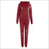 Ripped Design Long-sleeve Hoodie And Pants Casual Two-piece Set