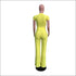 Round Collar Lace-up Top And Straight Pants Two Pieces Sets