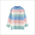 Round Collar Long Sleeve Loose Knitwear