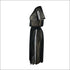 Round Collar Mesh Tee And Pleated Skirt
