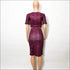 Round Collar Printed Crop Top And Bodycon Skirt Fashion Two Pieces Sets