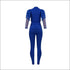 Round Neckline Lace Patchwork Top And Tight Pants