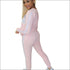 Round Neckline Patchwork Long-sleeve Top And Casual Pants