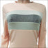 Round Neckline Patchwork Long-sleeve Top And Casual Pants