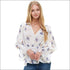 Ruffle Long Sleeve Blouse