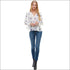 Ruffle Long Sleeve Blouse
