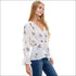 Ruffle Long Sleeve Blouse