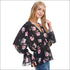 Ruffle Long Sleeve Blouse