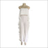 Ruffled Strapless Jumpsuits