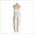 Ruffled Strapless Jumpsuits