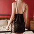 Satin Lace Sleep Dress And Panty Set