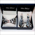 Savage silk tie earring